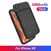 Buy High Quality Phone Battery Charger Case For iPhone X XS Max 11 Pro Ultra Thin 5000mAh Battery Charging Case Power Bank For iPhone 6 7 8 Plus - Sound21